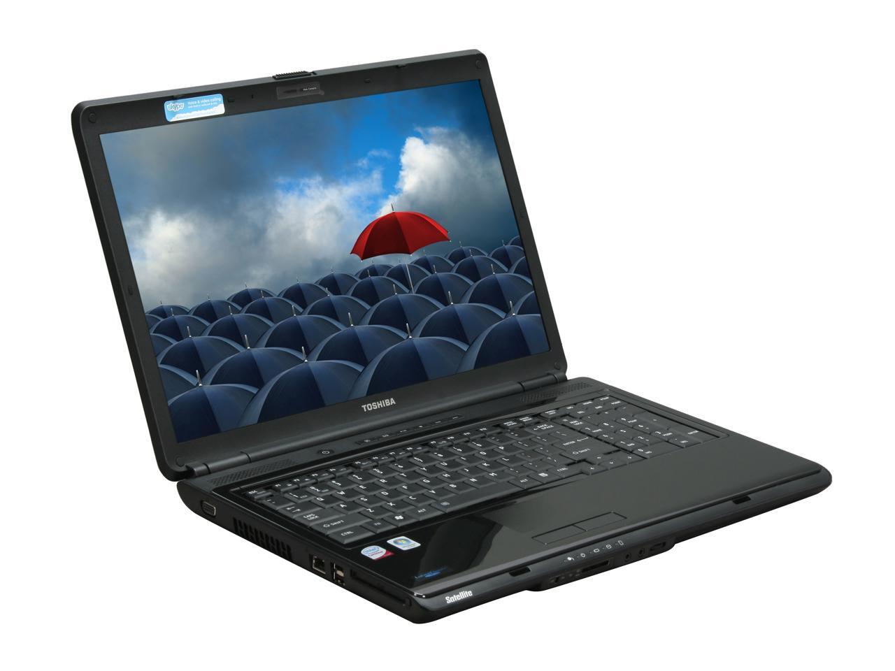 TOSHIBA Laptop Satellite Intel Core 2 Duo T5800 4GB Memory 320GB HDD ...
