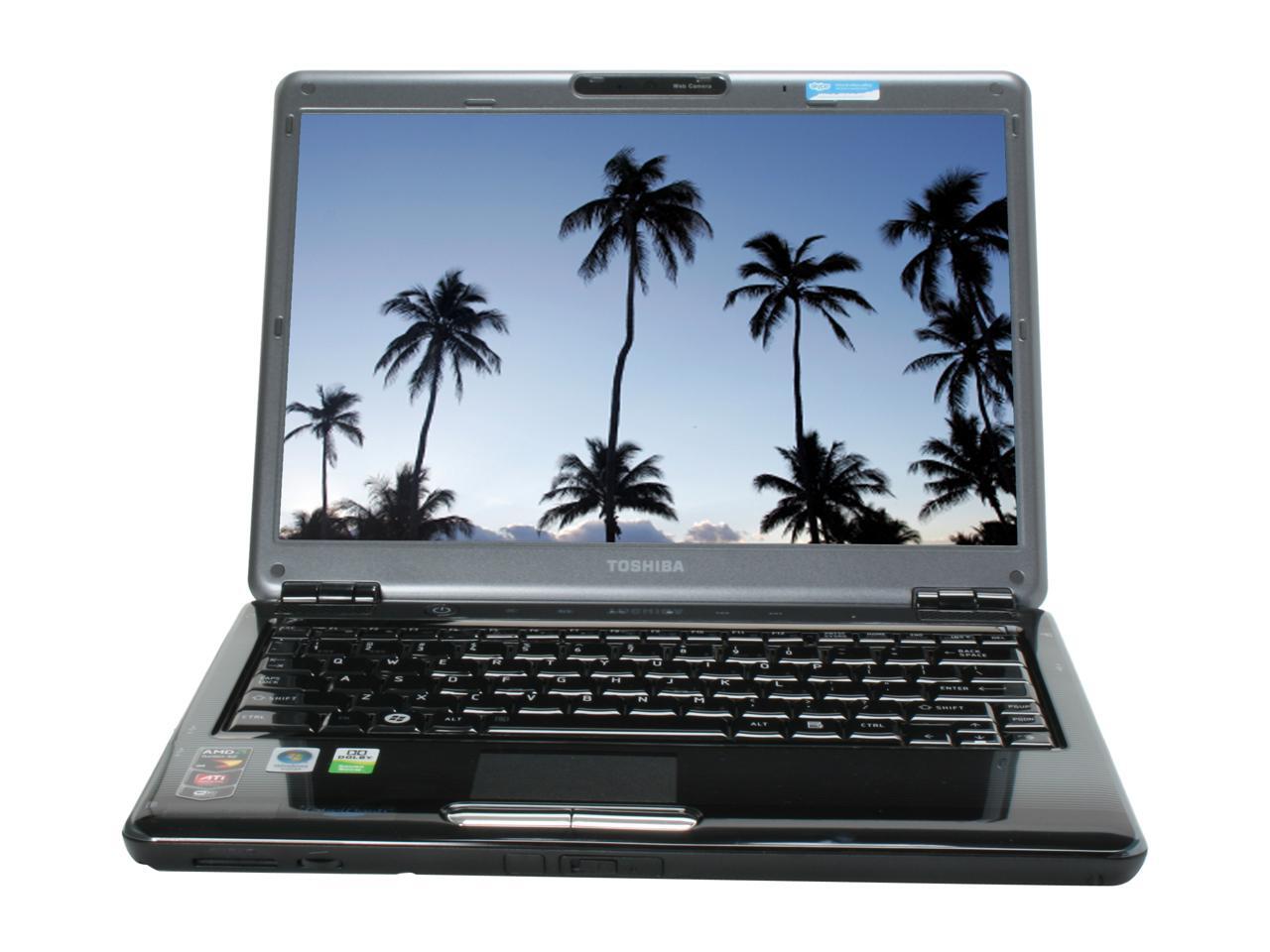 TOSHIBA Laptop Satellite AMD Turion 64 X2 RM74 4GB Memory 320GB HDD