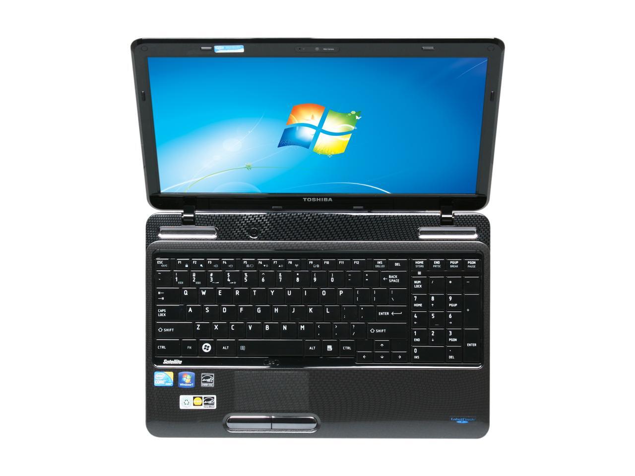 TOSHIBA Laptop Satellite Intel Core i5450M 4GB Memory 500GB HDD Intel