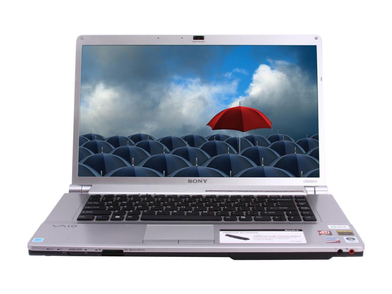 SONY Laptop VAIO FW Series Intel Core 2 Duo P8400 (2.26GHz) 4GB Memory