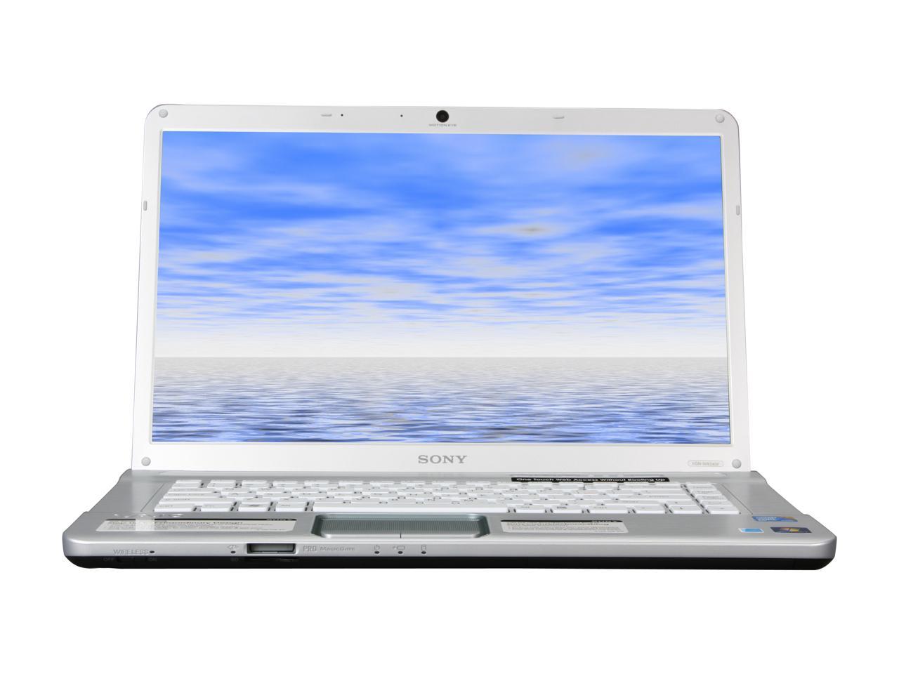 Sony Laptop Vaio Nw Series Intel Core Duo T Gb Memory Gb Hdd Intel Gma Mhd
