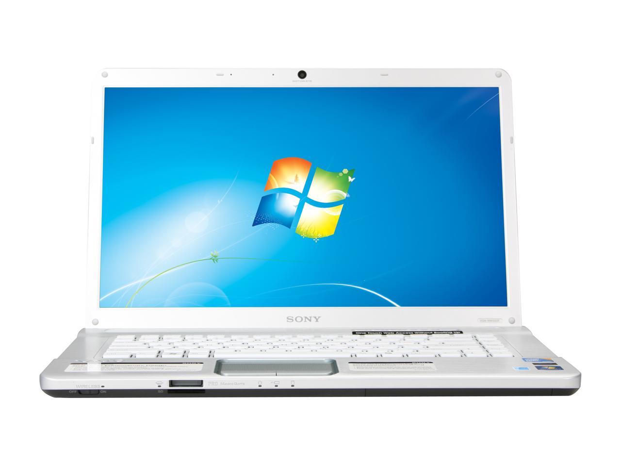 Sony Laptop Vaio Nw Series Intel Core Duo T Gb Memory Gb Hdd Intel Gma M