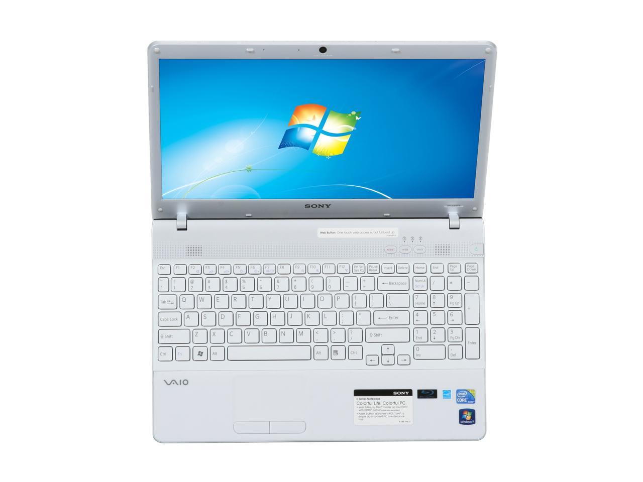 SONY Laptop VAIO E Series Intel Core i3 1st Gen 330M (2.13GHz) 4GB