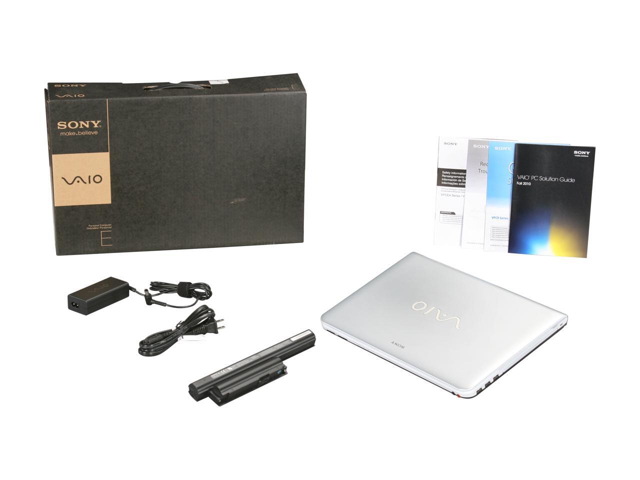 SONY Laptop VAIO EA Series Intel Core i3-380M 4GB Memory 500GB HDD ...