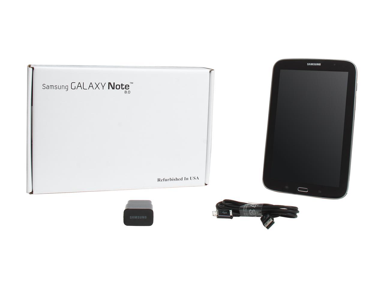 Refurbished Samsung Galaxy Note GTN5110 Brown Black 8.0" Tablet Wi