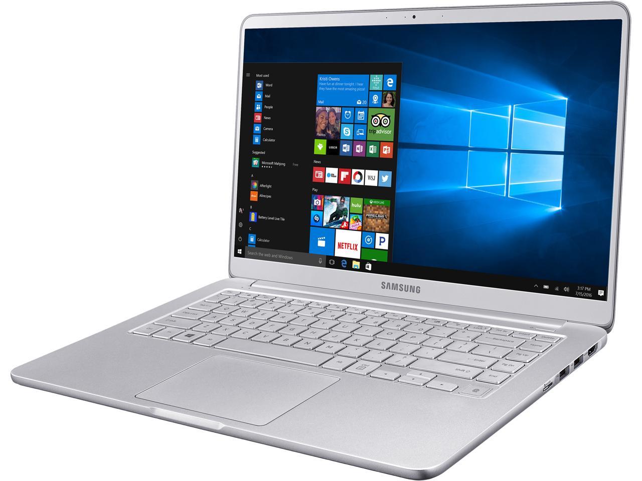SAMSUNG Laptop Notebook 9 NP900X5T-K01US Intel Core i7 8th Gen 8550U (1