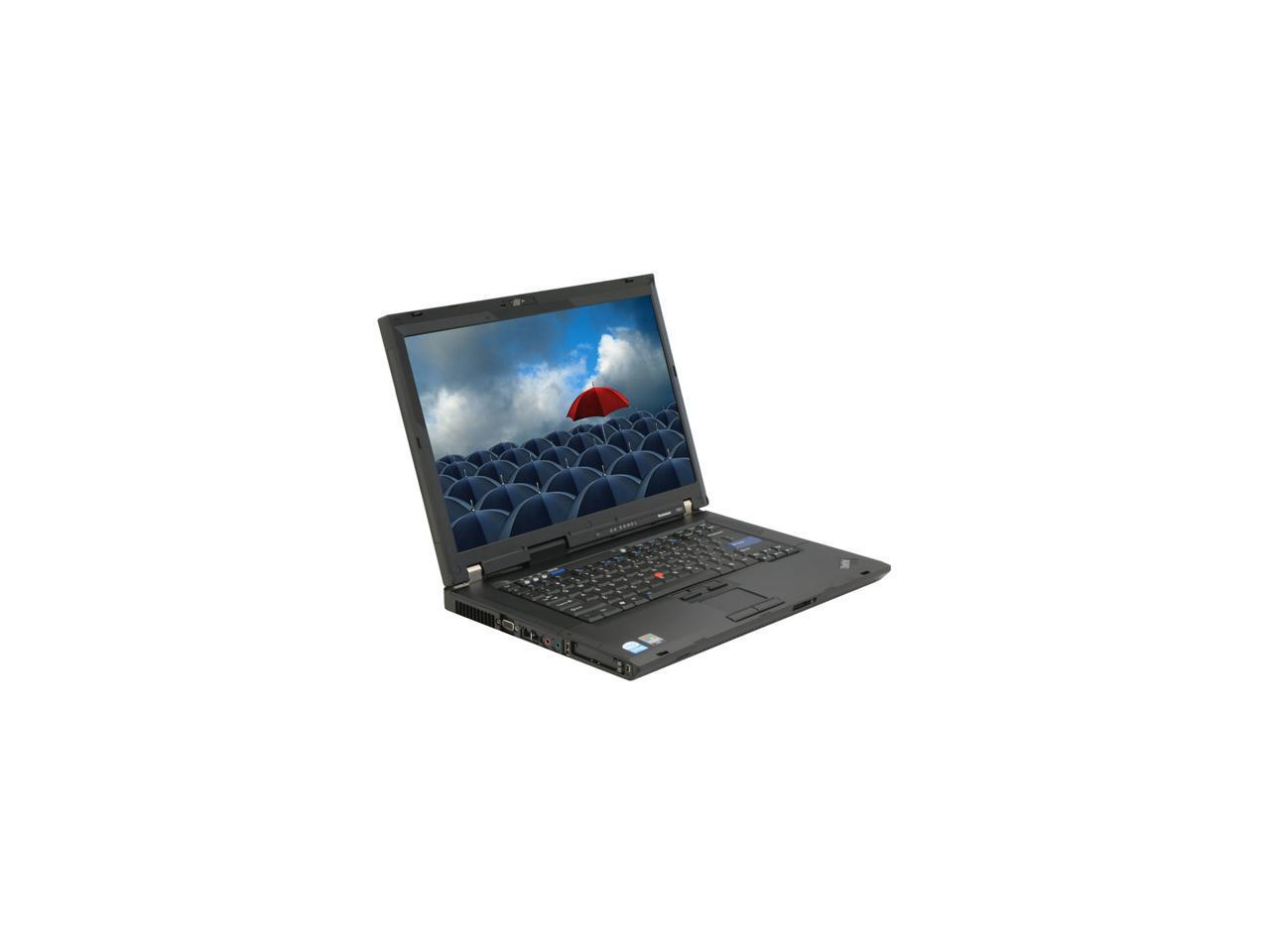 ThinkPad Laptop R Series Intel Pentium T2370 2GB Memory 120GB HDD Intel ...