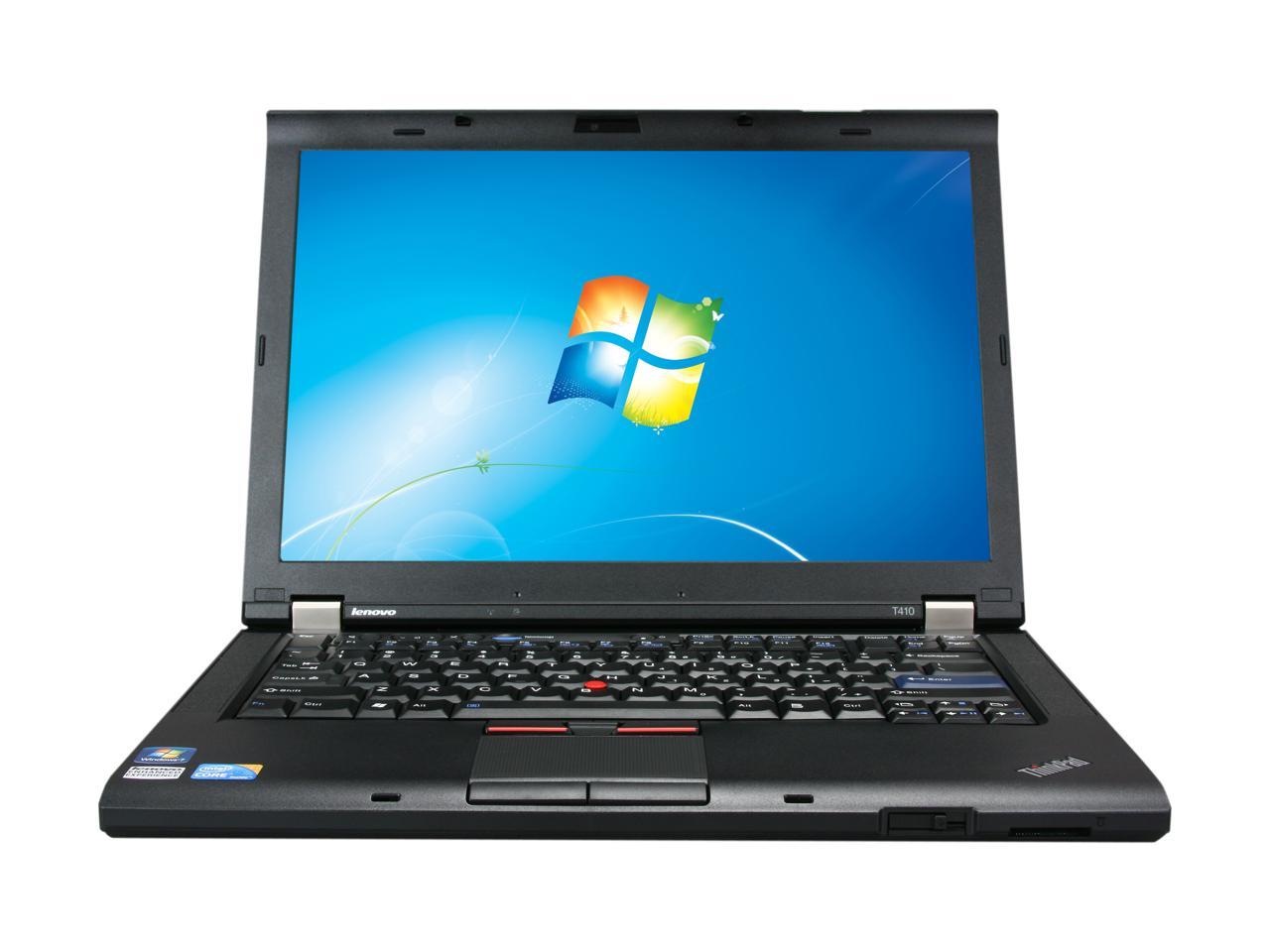 ThinkPad Laptop T Series Intel Core i5-560M 2GB Memory 320GB HDD Intel ...