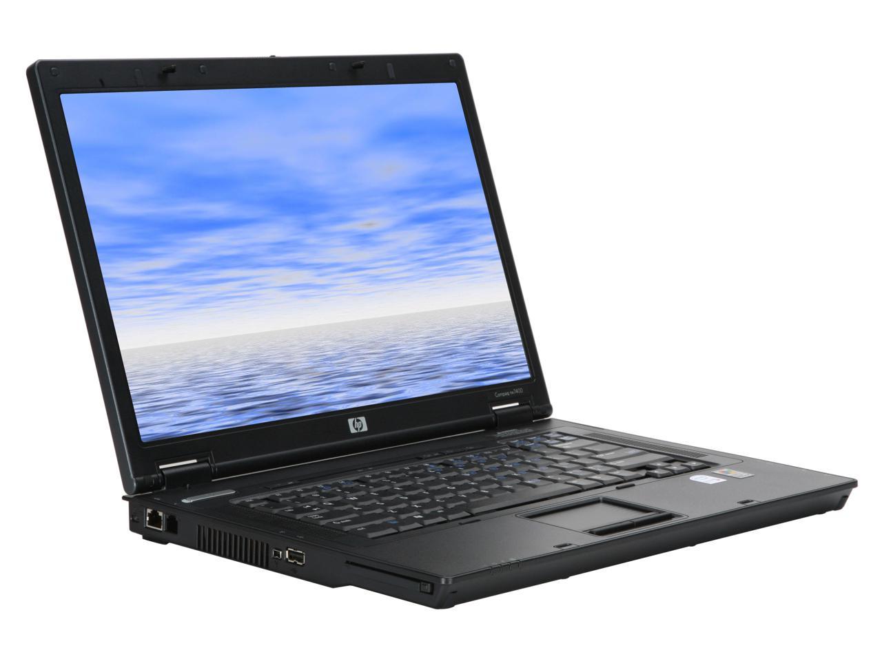 Hp compaq nx7400 установка windows 7