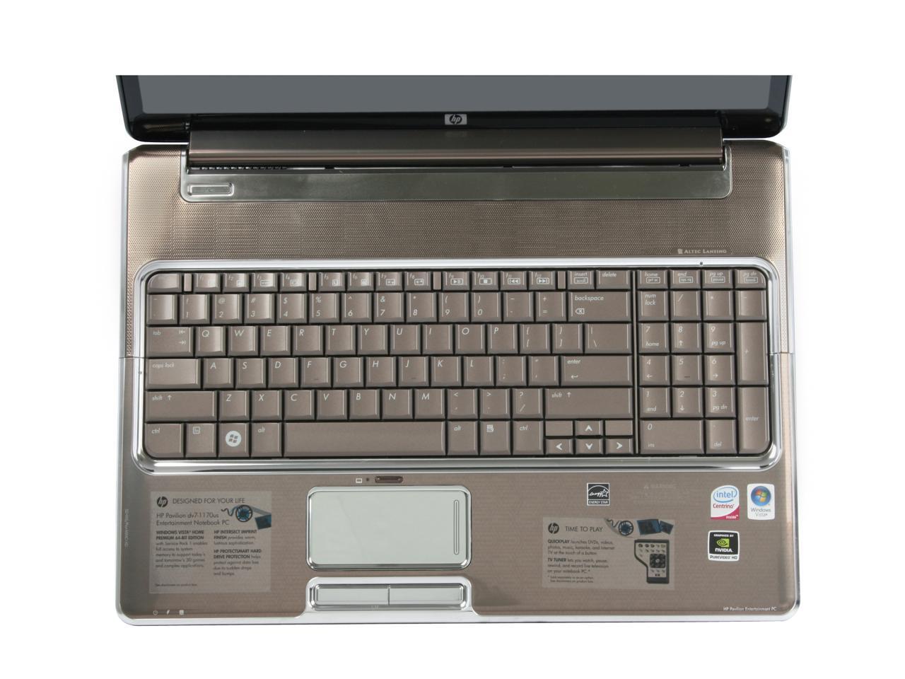 HP Laptop Pavilion Intel Core 2 Duo T5800 4GB Memory 320GB HDD NVIDIA ...
