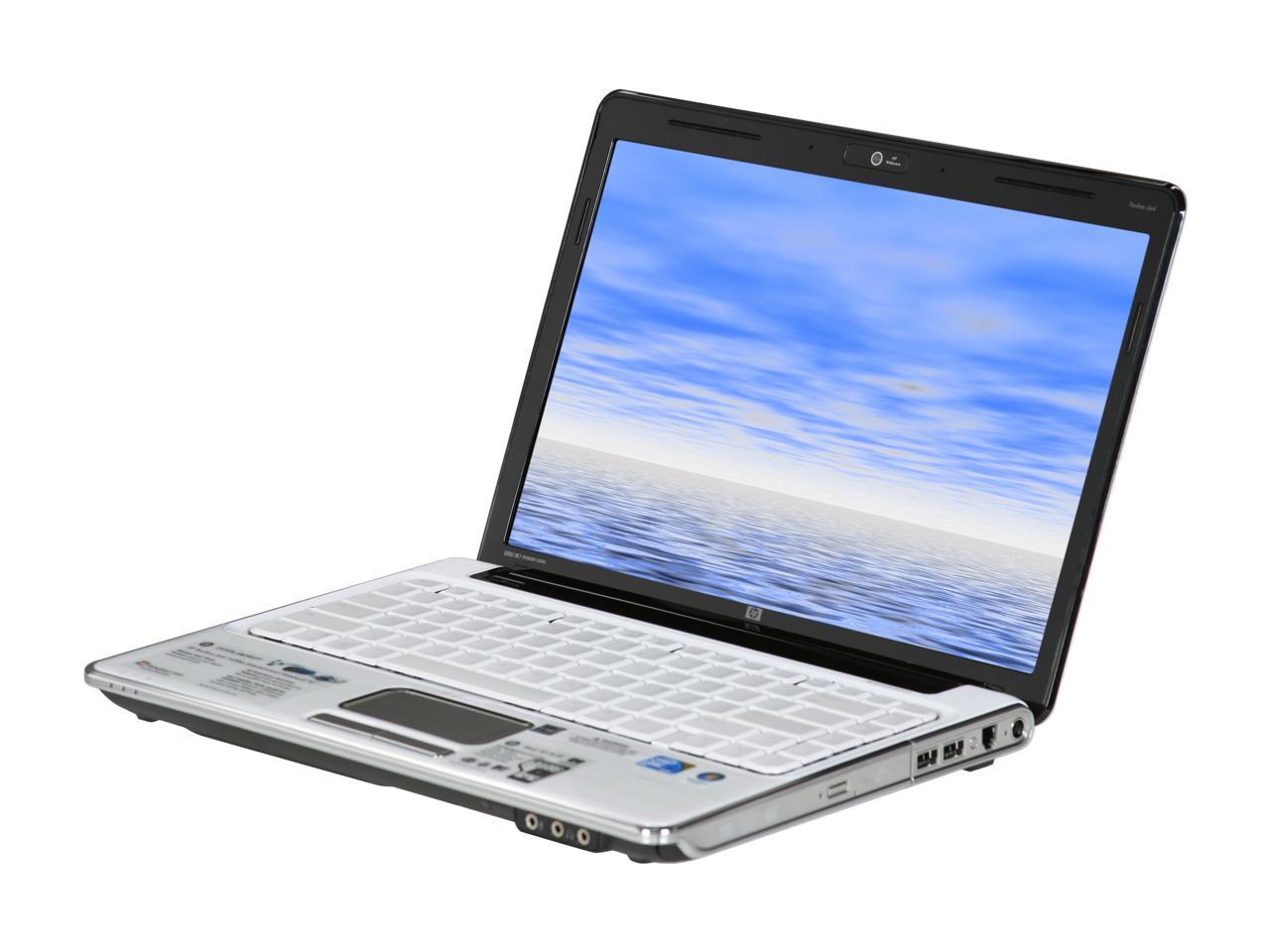 HP Laptop Pavilion dv4-1430us Intel Core 2 Duo T6500 (2.10GHz) 4GB 