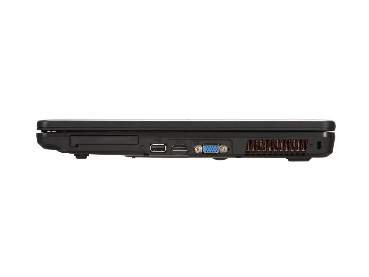 MSI Laptop Intel Core 2 Duo T5800 4GB Memory 160GB HDD 17.0" Windows ...