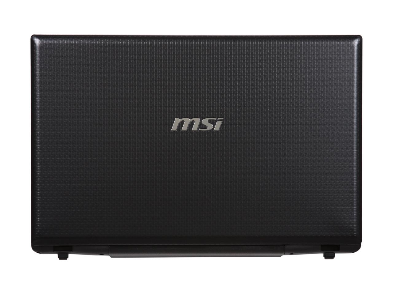 MSI Laptop Intel Core i3 1st Gen 350M (2.26GHz) 4GB Memory 500GB HDD ...