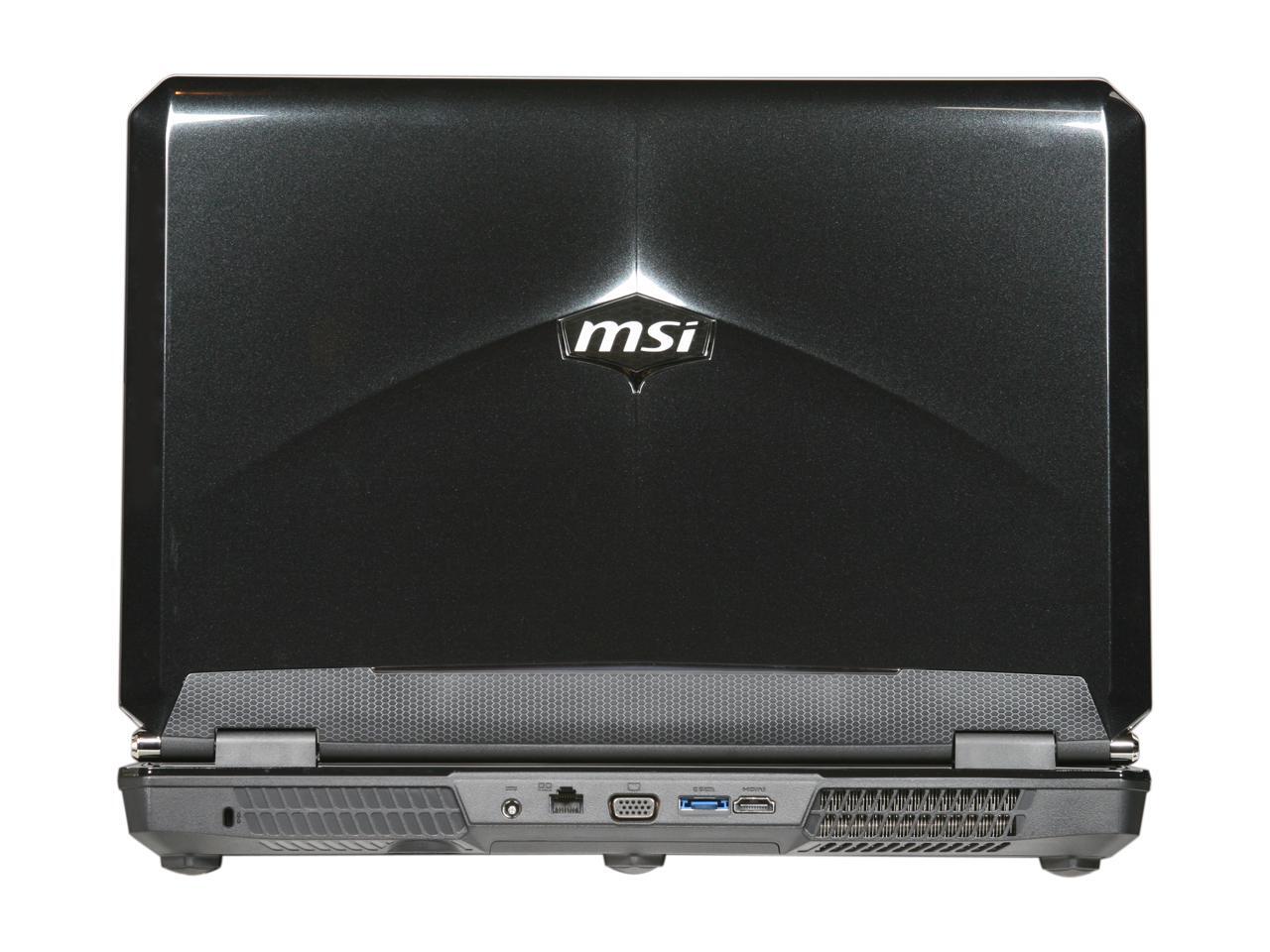 MSI Laptop Intel Core i5-450M 4GB Memory 500GB HDD ATI Mobility Radeon ...