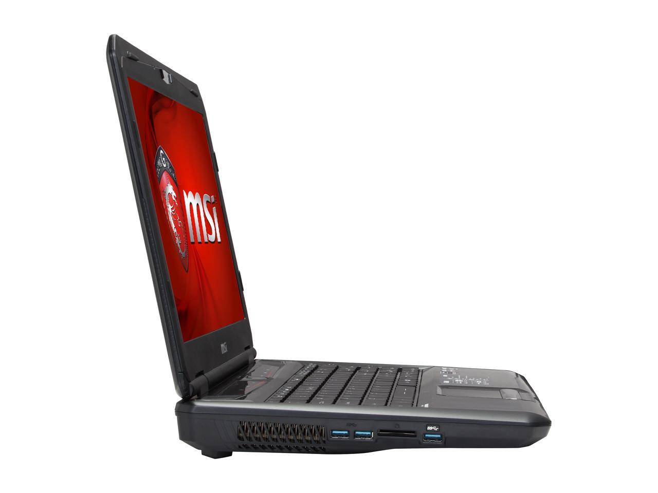 MSI GX60 Destroyer-280 Gaming Laptop AMD A10-5750M 2.5GHz 15.6" Windows