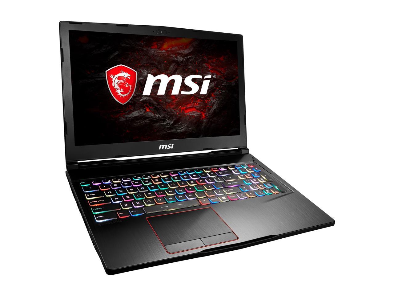 MSI 15.6" 120 Hz GTX 1070 i77700HQ Gaming Laptop