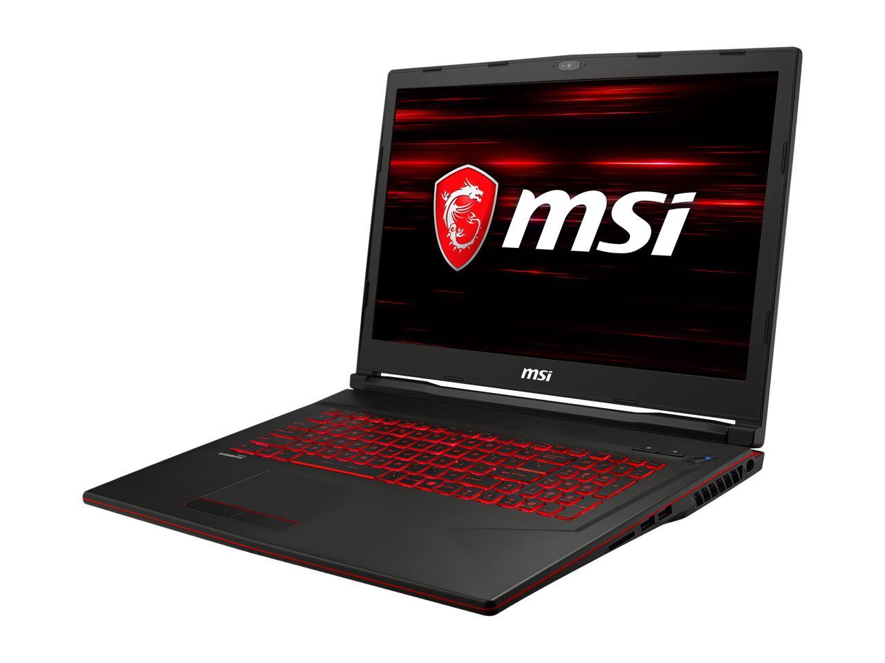 MSI GL73 8RD-031 Gaming Laptop GTX 1050 Ti 4 GB i7-8750H 17.3