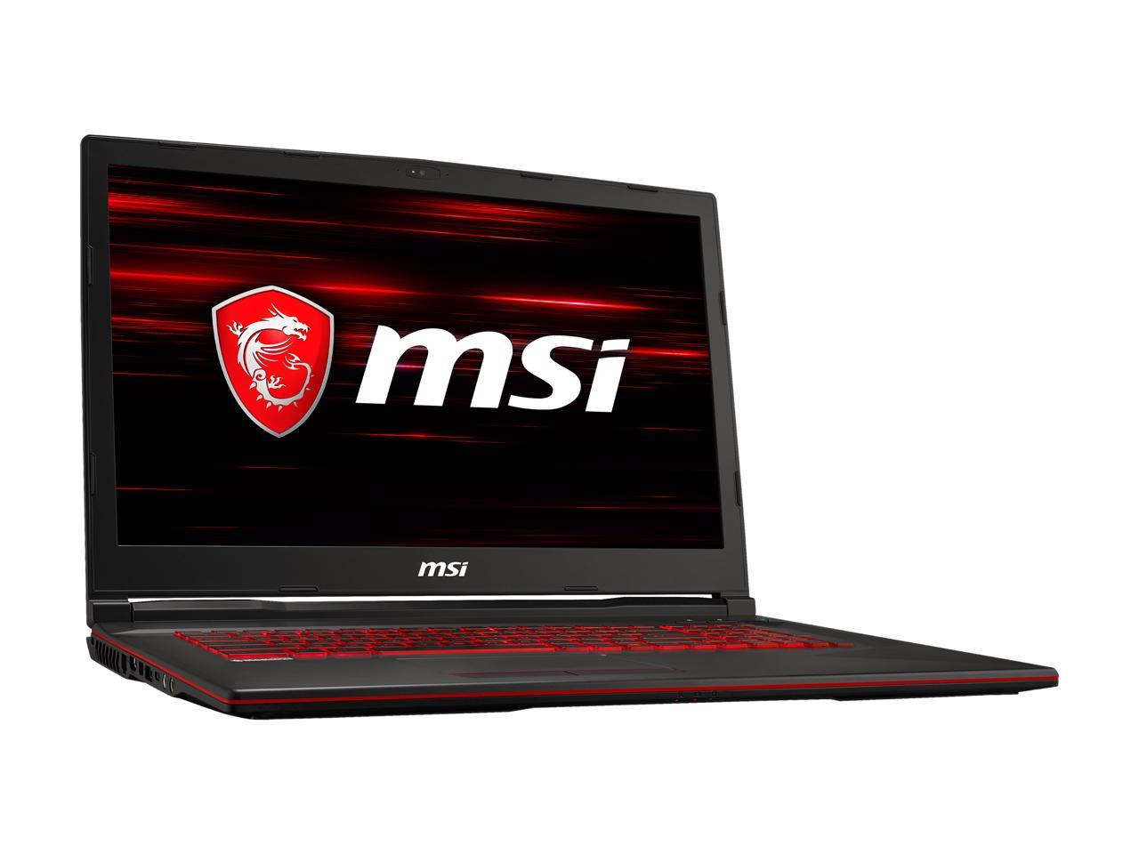 MSI GL73 8RD-031 Gaming Laptop GTX 1050 Ti 4 GB i7-8750H 17.3