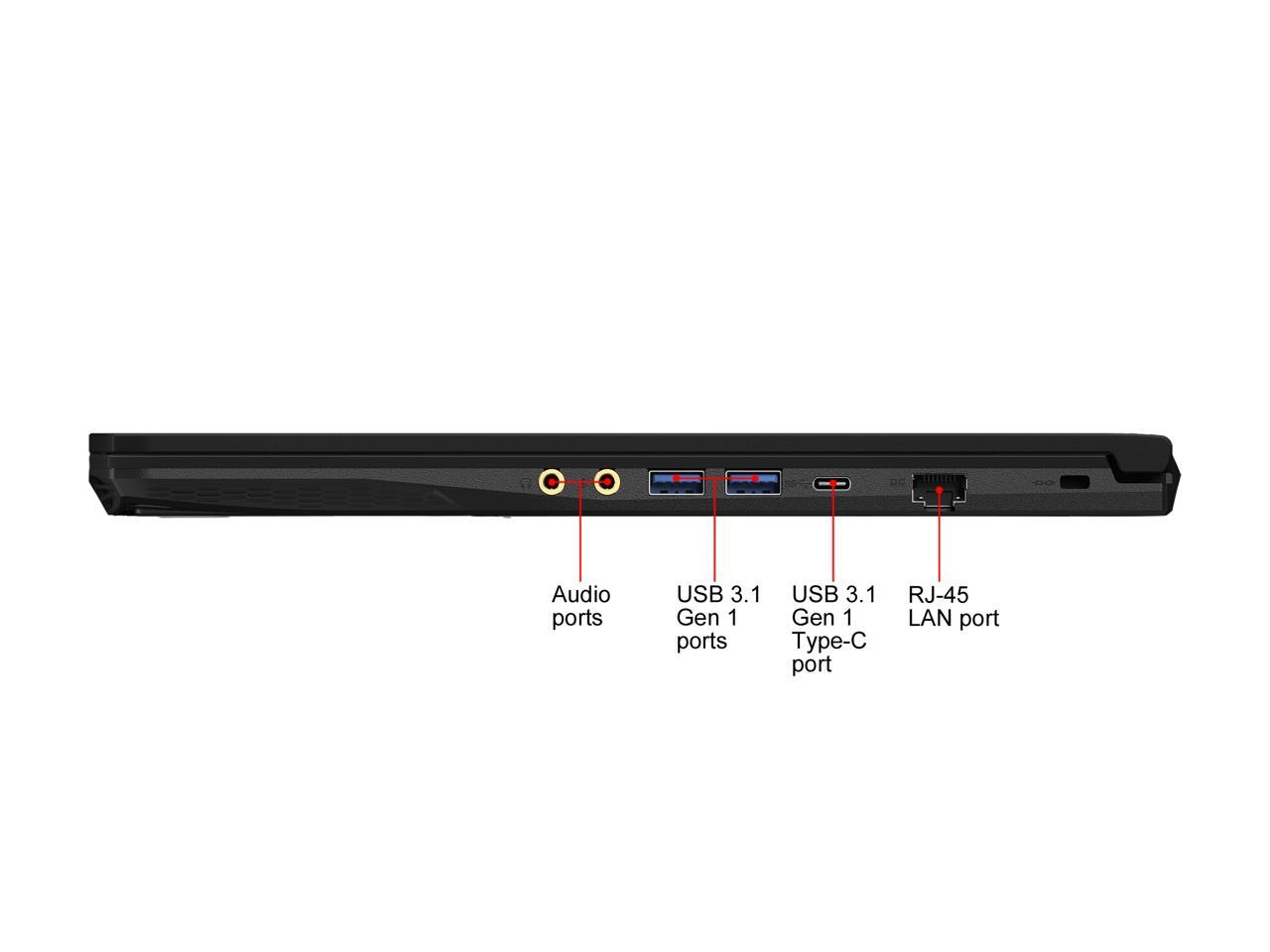 MSI GF63 8RD-088 15.6" 60Hz IPS Intel Core i7 8th Gen 8750H (2.20 GHz ...