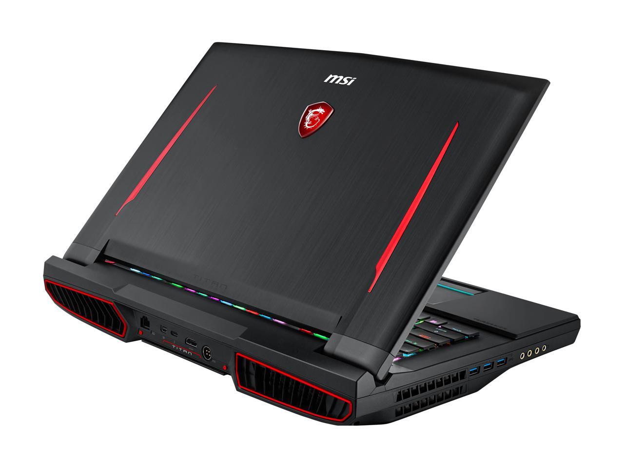 MSI GT75 TITAN249 Gaming Laptop Intel Core i79750H 2.60 GHz 17.3