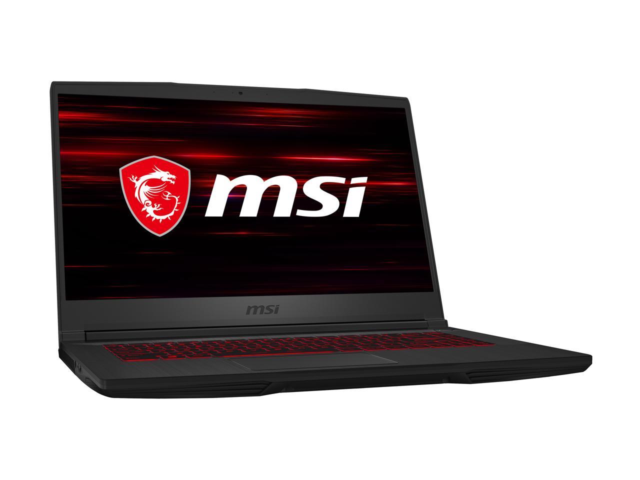 MSI GF65 Thin 9SD-004 15.6 120Hz Gaming Laptop Intel Core i7-9750H GTX1660Ti 16GB 512GB NVMe SSD Win10Home