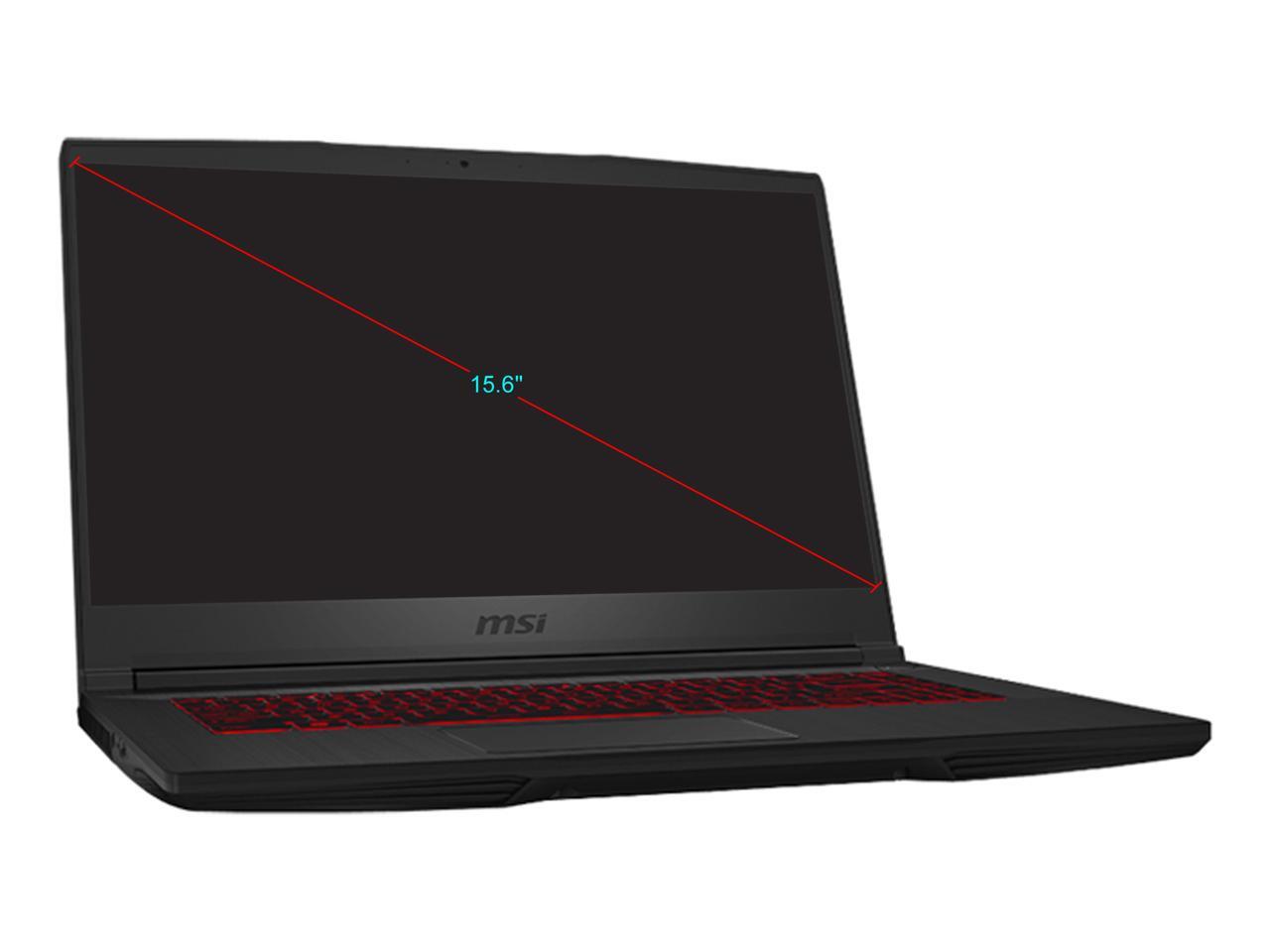MSI GF65 Thin 9SEXR-839 Gaming Laptop Intel Core i5-9300H 2.40 GHz 15.6 ...