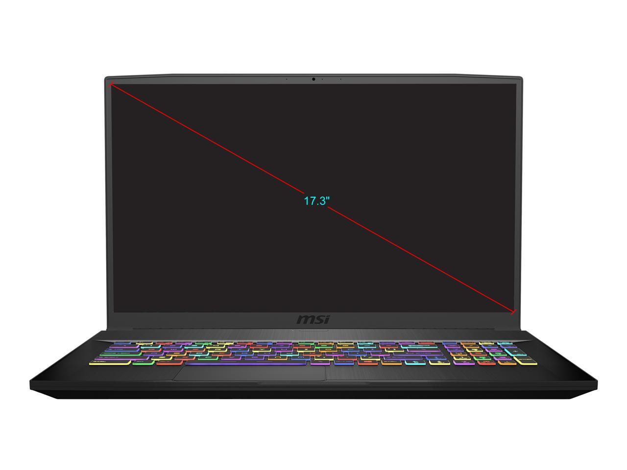 MSI GF75 Thin 10UEK-048 - 17.3" 144 Hz IPS - Intel Core i7-10750H ...