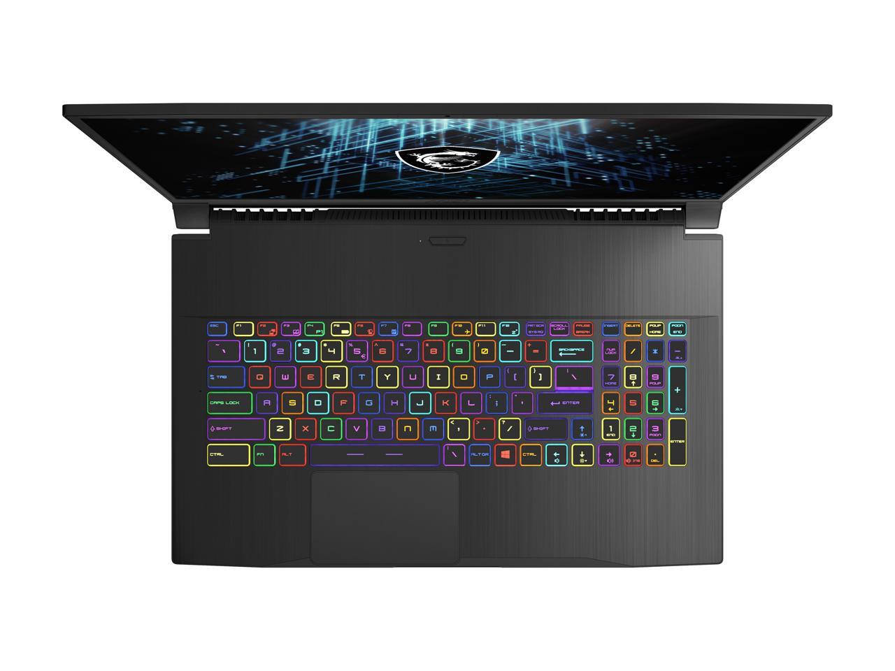 MSI GF75 10UEK-003CA Thin Gaming Laptop Intel Core i7-10750H 2.60 GHz ...