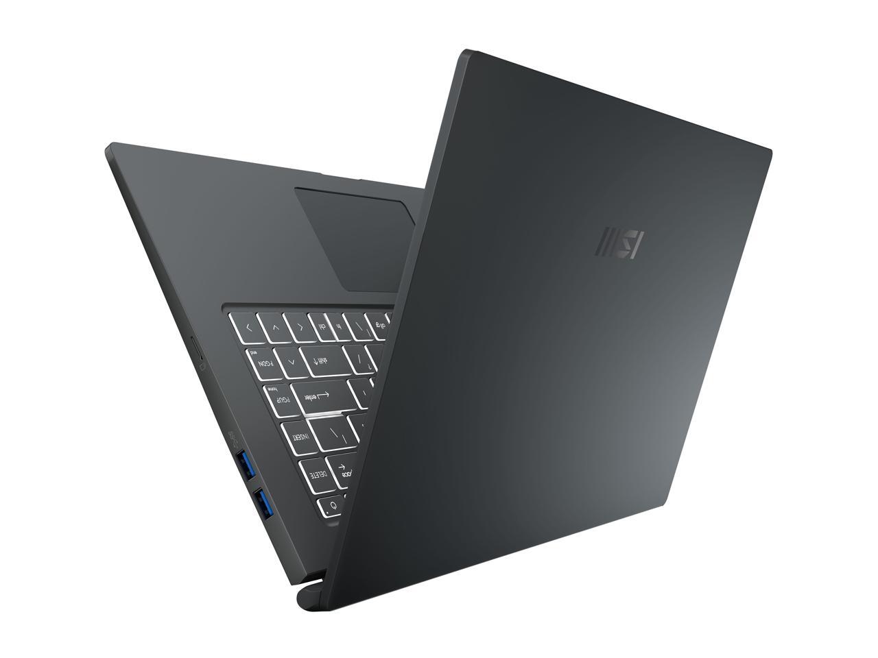 Open Box MSI Laptop Intel Core i71195G7 16GB Memory 512 GB NVMe SSD