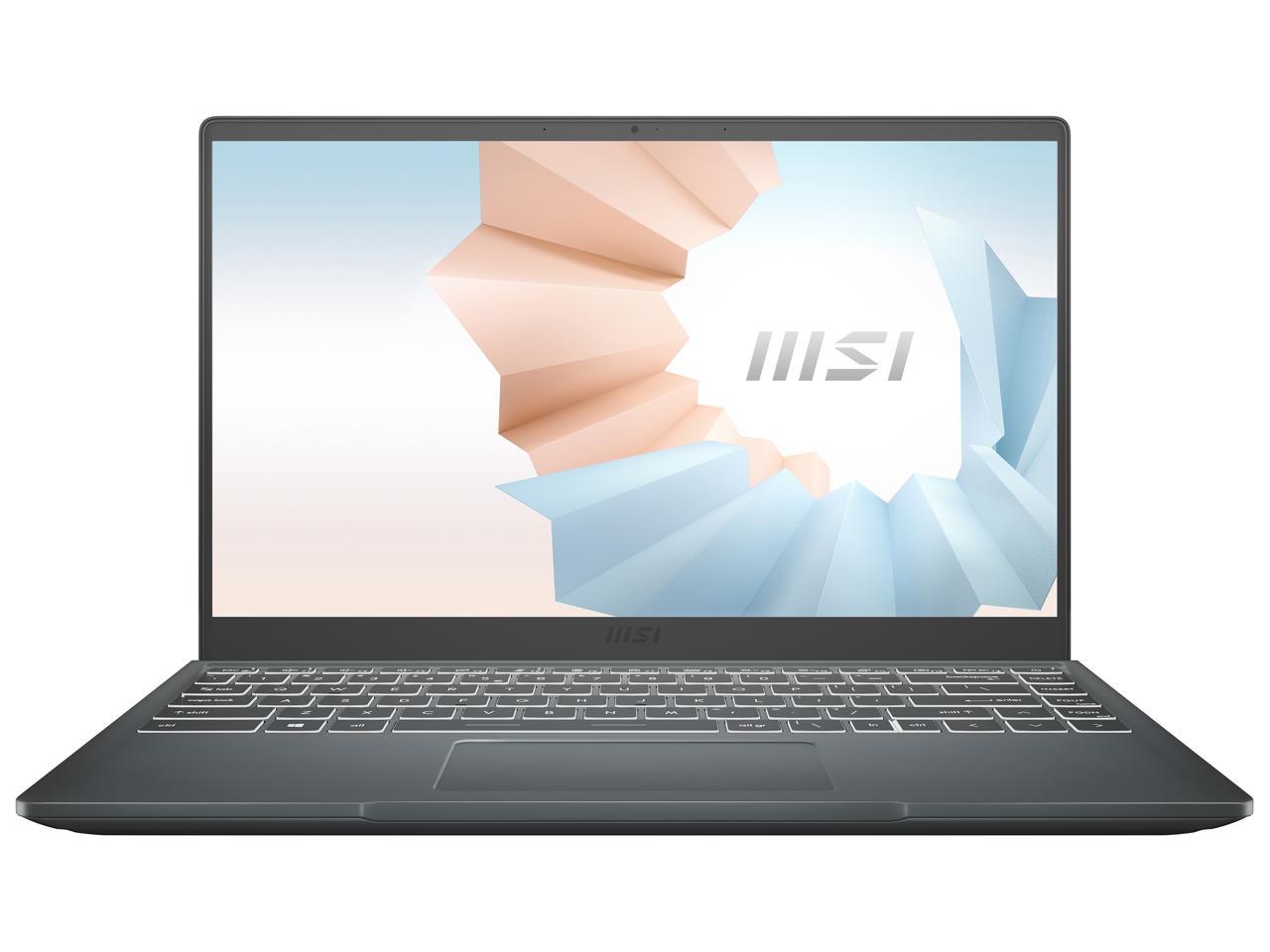 Msi Laptop Amd Ryzen 5 5000 Series 5500u 210ghz 8gb Memory 256 Gb Nvme Ssd Amd Radeon 5731