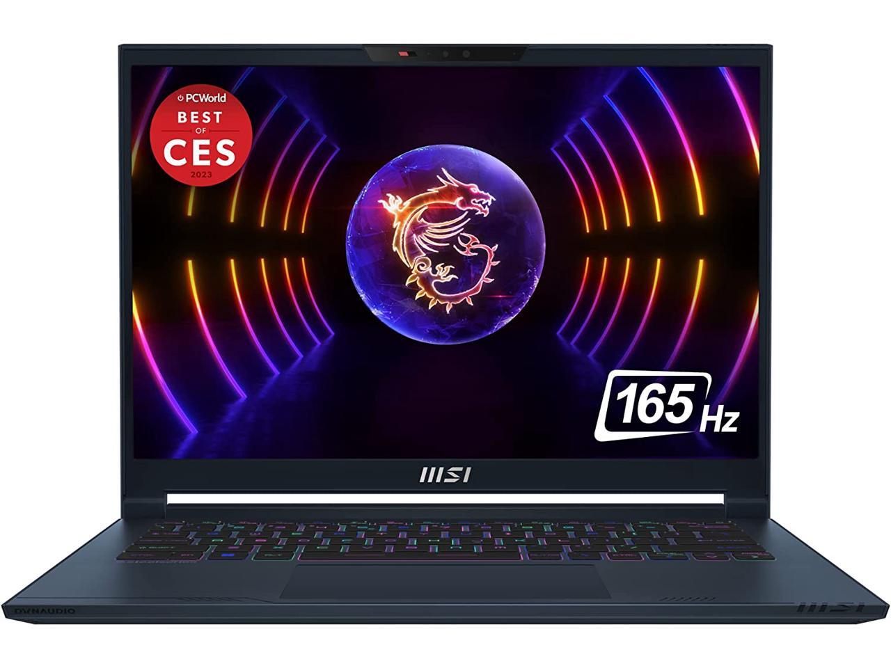 MSI Stealth 14 Studio Ultra Thin and Light Gaming Laptop, 14" 1610 1920x1200 165Hz, Intel Core