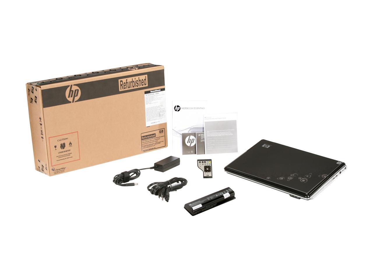 Open Box: HP Laptop Pavilion Intel Core 2 Duo T6600 4GB Memory 500GB ...