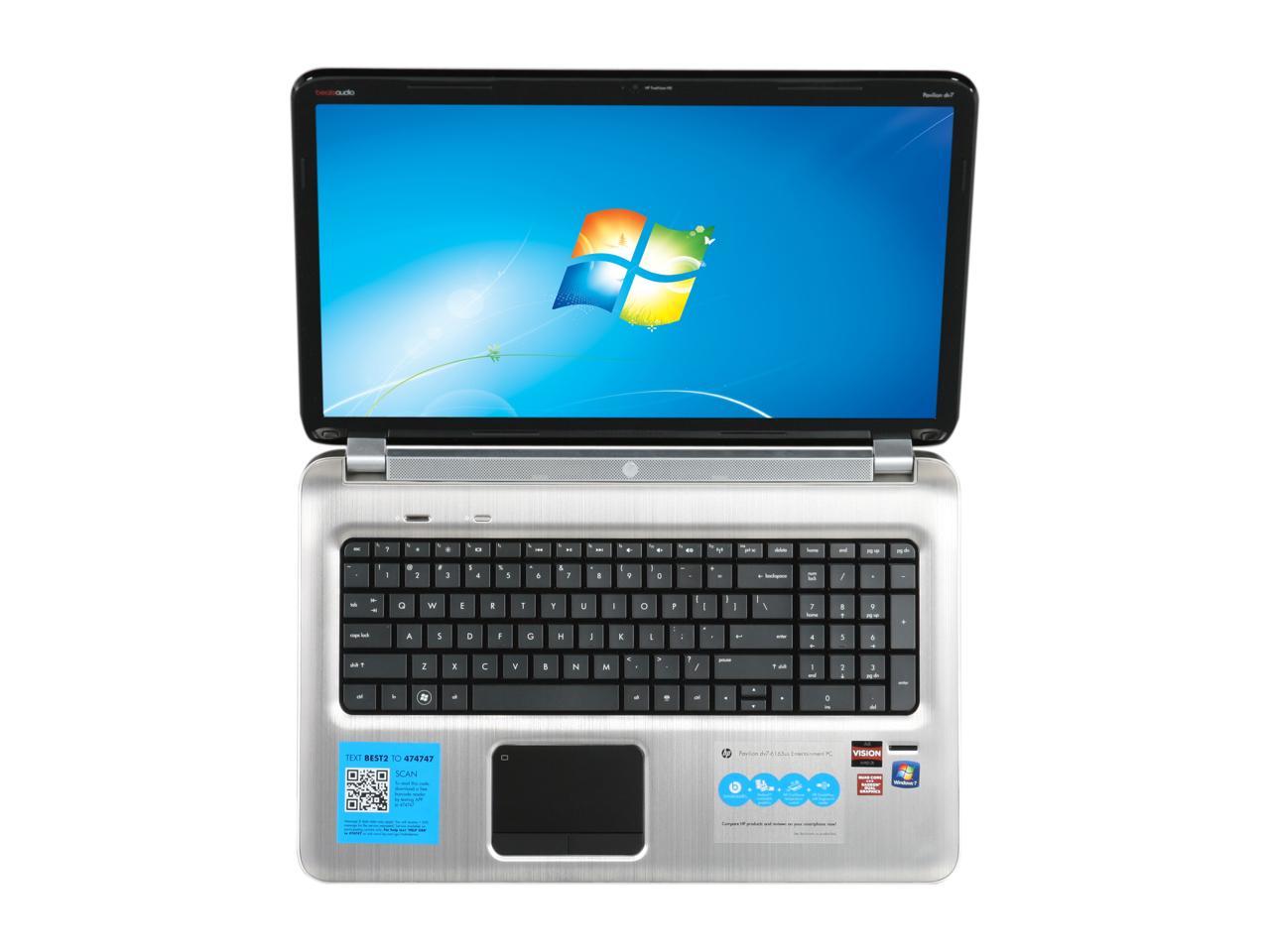 Hp Laptop Pavilion Amd A8 3500m 6gb Memory 640gb Hdd Amd Radeon Hd 6750m 173 Windows 7 Home 5555