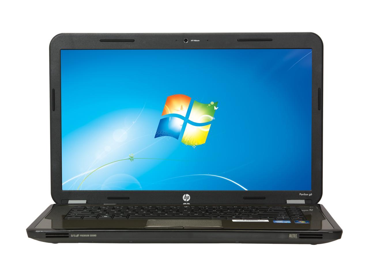 Refurbished: HP Laptop Pavilion g6-1c57dx Intel Core i5 2nd Gen 2430M