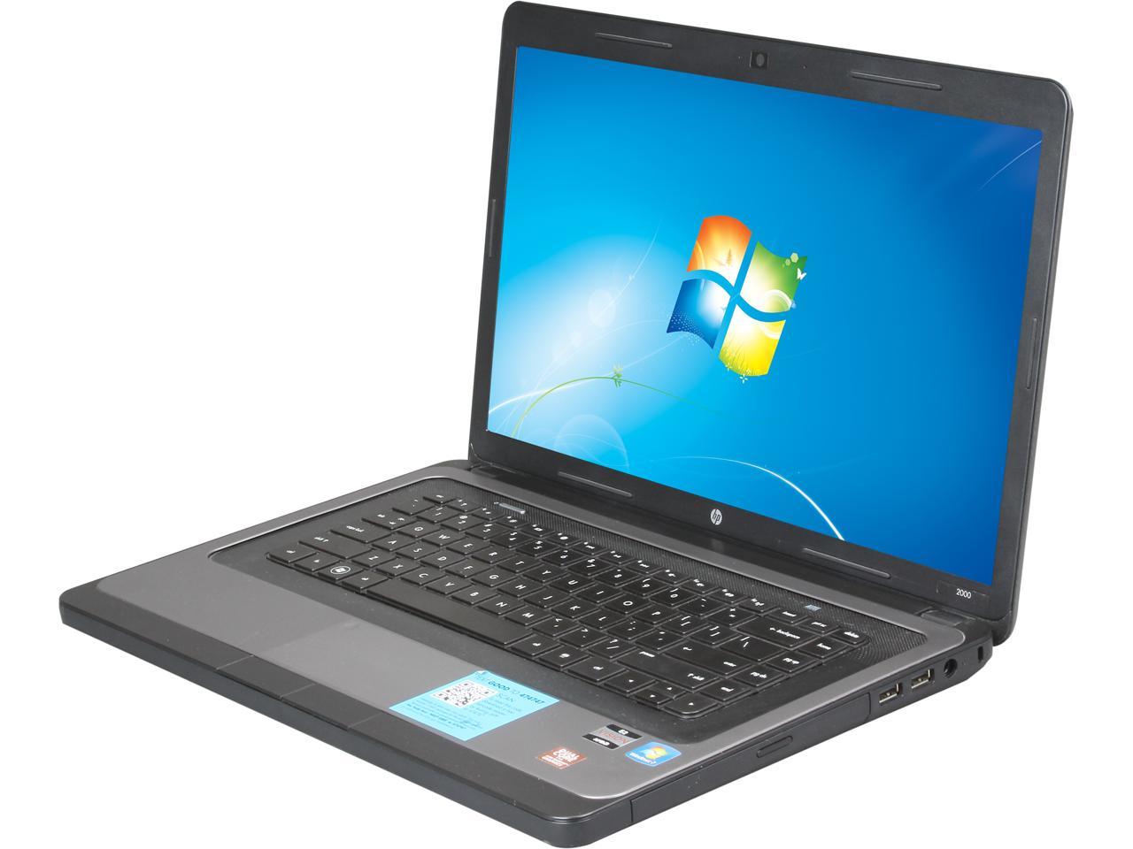 Refurbished: HP Laptop 2000-369WM AMD Dual-Core Processor E-450 (1
