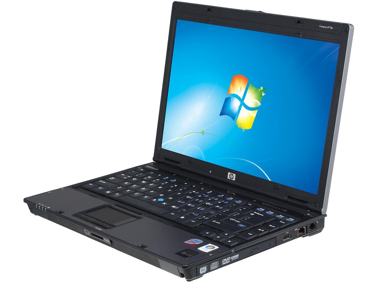 hp compaq intel core 2 duo laptop