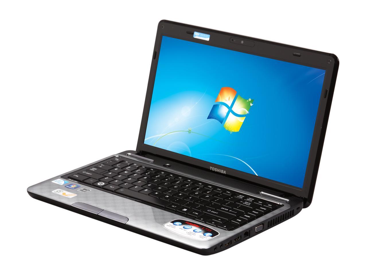 TOSHIBA Laptop Satellite Intel Pentium B950 4GB Memory 500GB HDD Intel ...