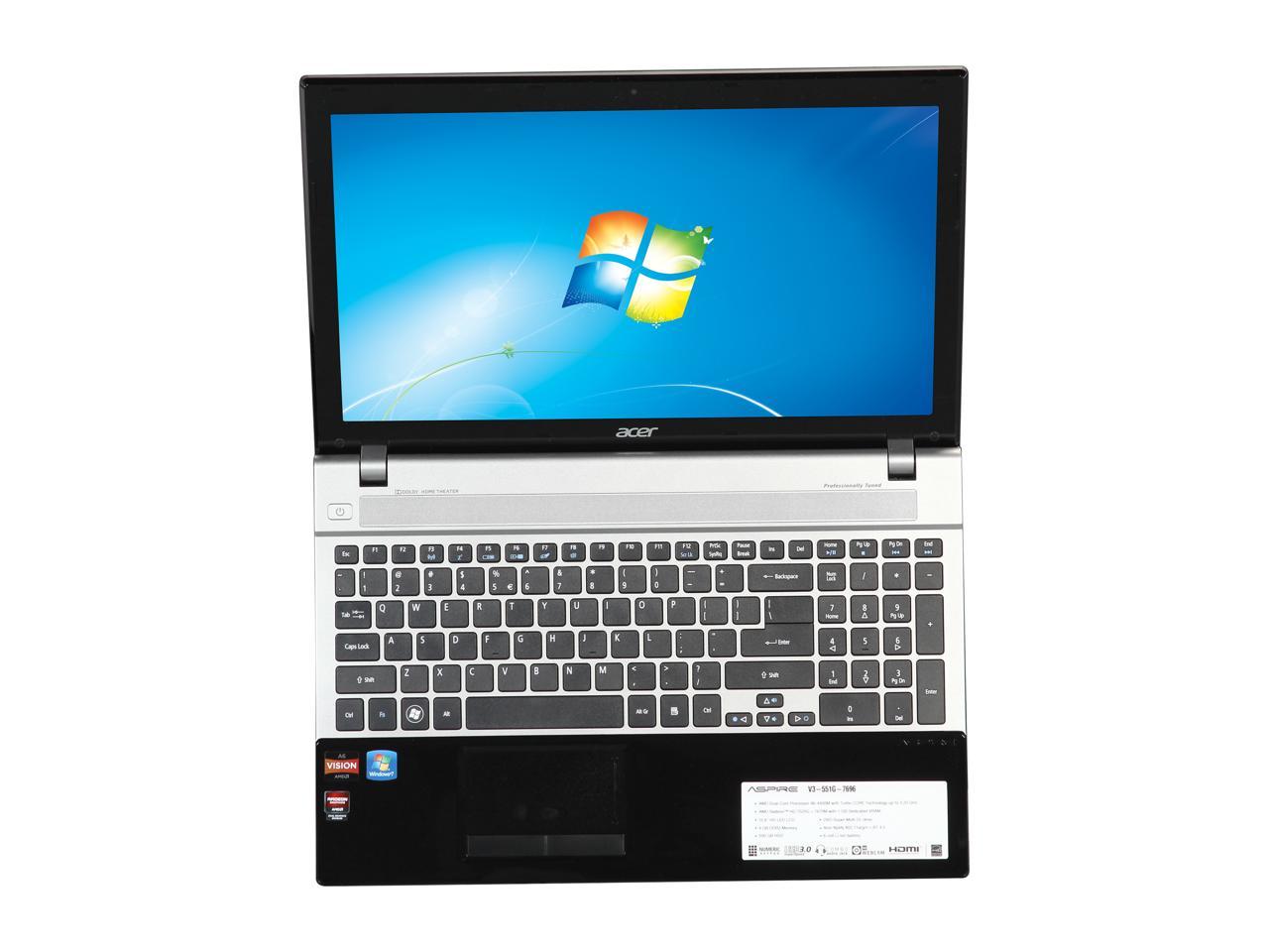 Acer v3 551g не включается