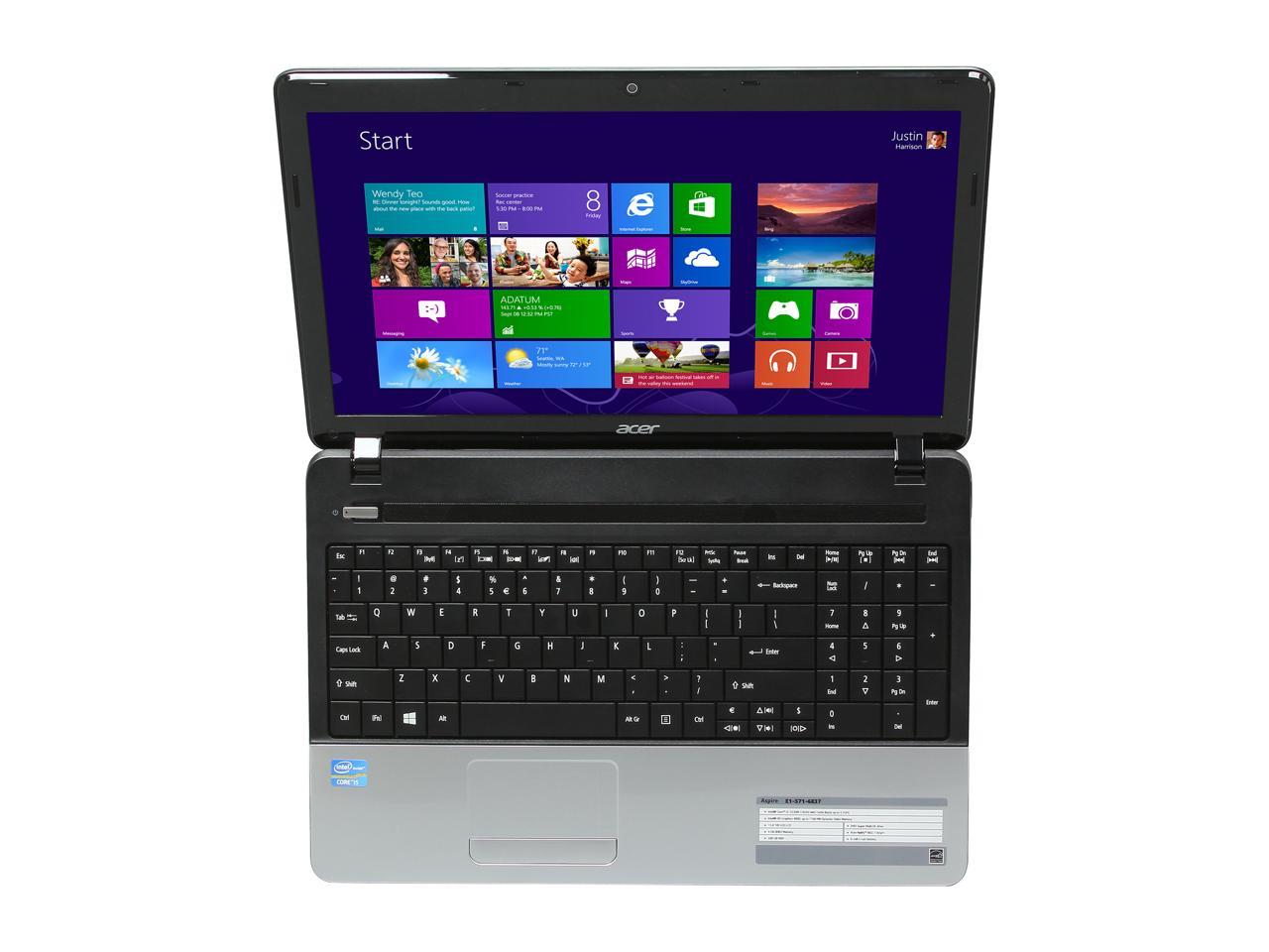 Acer Laptop Aspire E1-571-6837 Intel Core i5 3rd Gen 3230M (2.60 