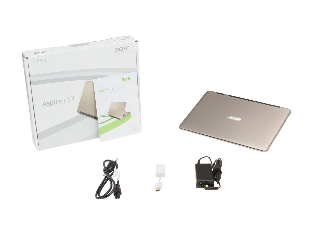 Acer Ultrabook Aspire Intel Core i3 3rd Gen 3227U (1.90GHz) 4GB 