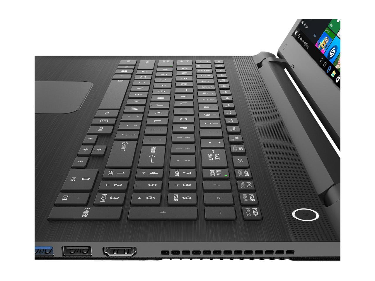TOSHIBA Laptop Satellite Intel Core i3 5th Gen 5005U (2.0GHz) 6GB 