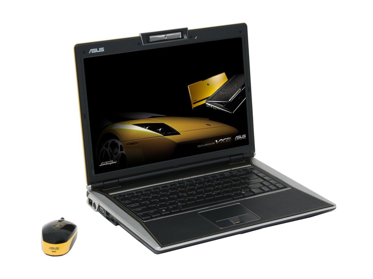 ASUS Laptop Lamborghini Intel Core 2 Duo T7400 () 2GB Memory 160GB  HDD NVIDIA GeForce Go 7700 