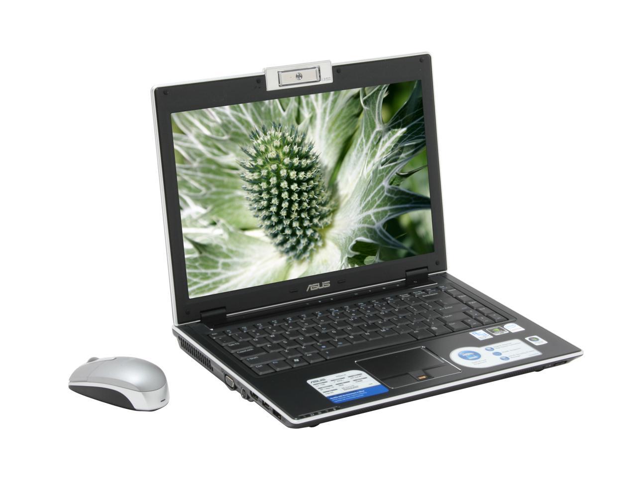 ASUS Laptop V2 Series Intel Core 2 Duo T7500 2GB Memory 160GB HDD NVIDIA GeForce 8600M GS 14.0