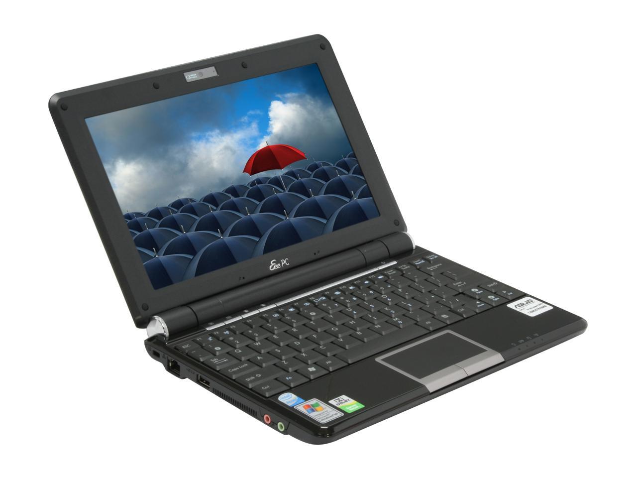 Asus Eee Pc Epc1000ha Blk001x Black 10 0 Wsvga Netbook Newegg Com