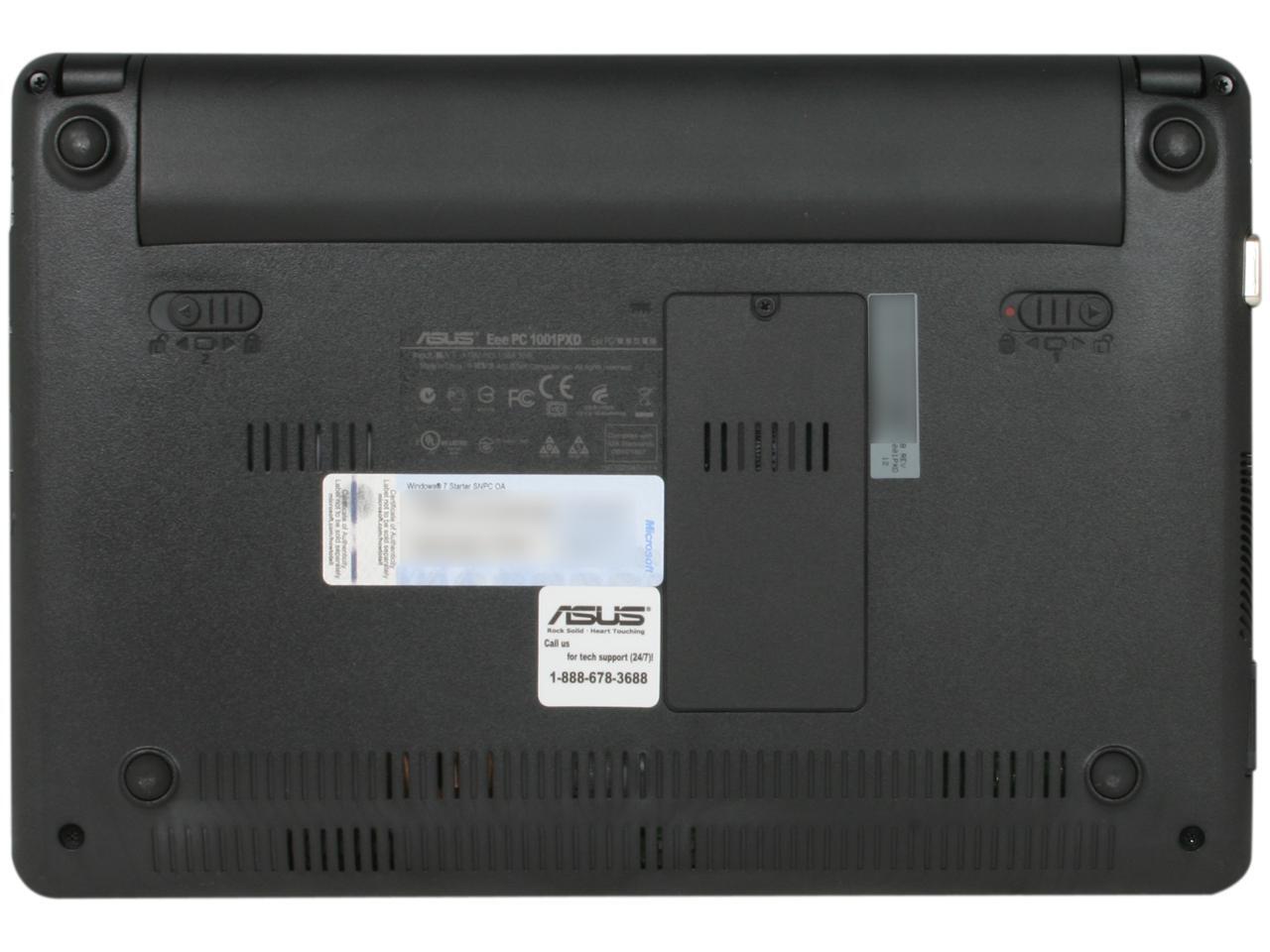 Asus Eee Pc 1001pxd Eu17 Bu Blue 10 1 Wsvga Netbook Newegg Com