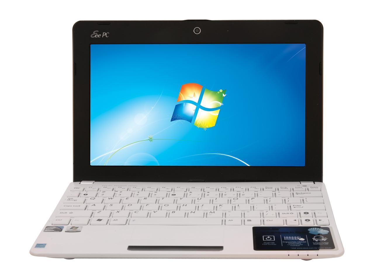 Asus eee pc 1015px не загружается