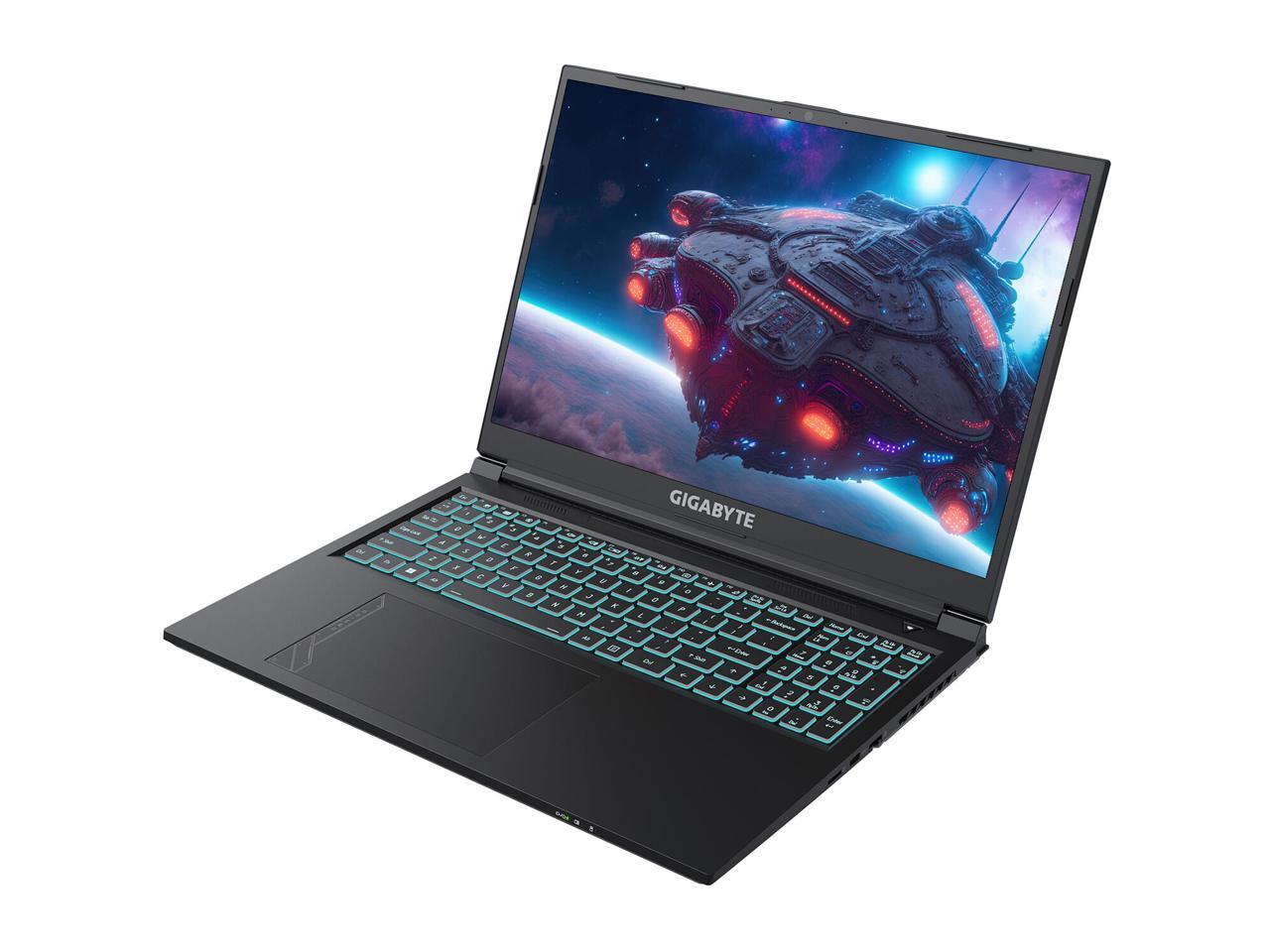 GIGABYTE G6 KF 16" FHD 1920x1200 165Hz NVIDIA GeForce RTX 4060 Laptop GPU Intel Core i7