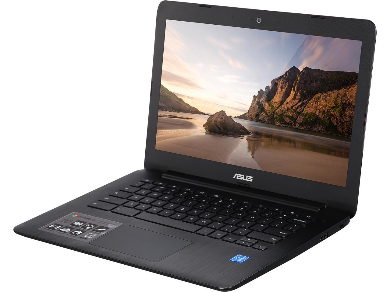 ASUS C300 Chromebook C300SA-DH02 Compact 13.3 Inch (Intel Celeron, 4 GB ...