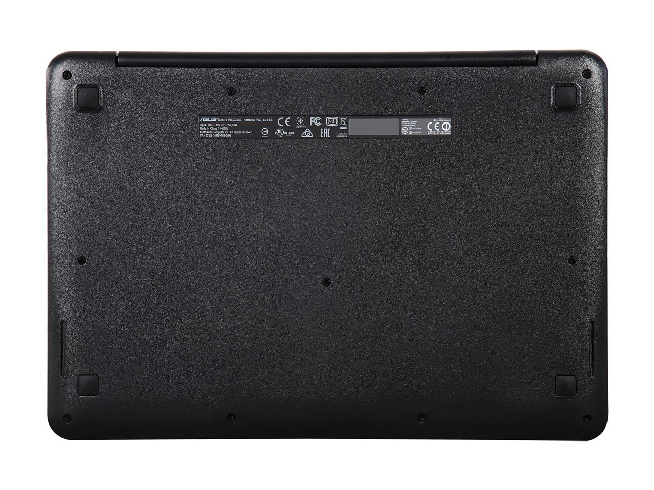 ASUS C300 Chromebook C300SA-DH02 Compact 13.3 Inch (Intel Celeron, 4 GB