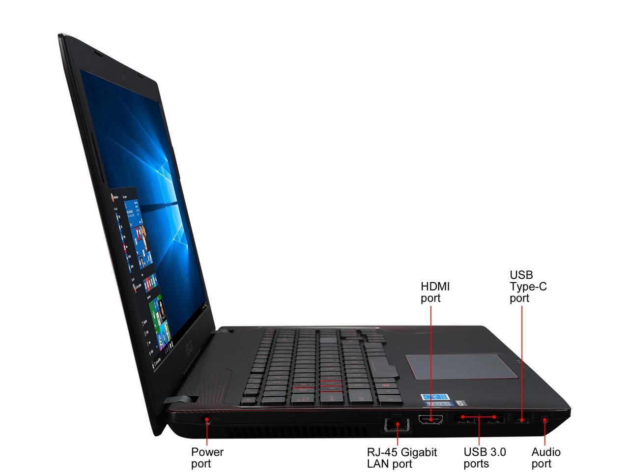 ASUS 15.6" ZX53VWAH58 Quad Core Intel i56300HQ Gaming Laptop